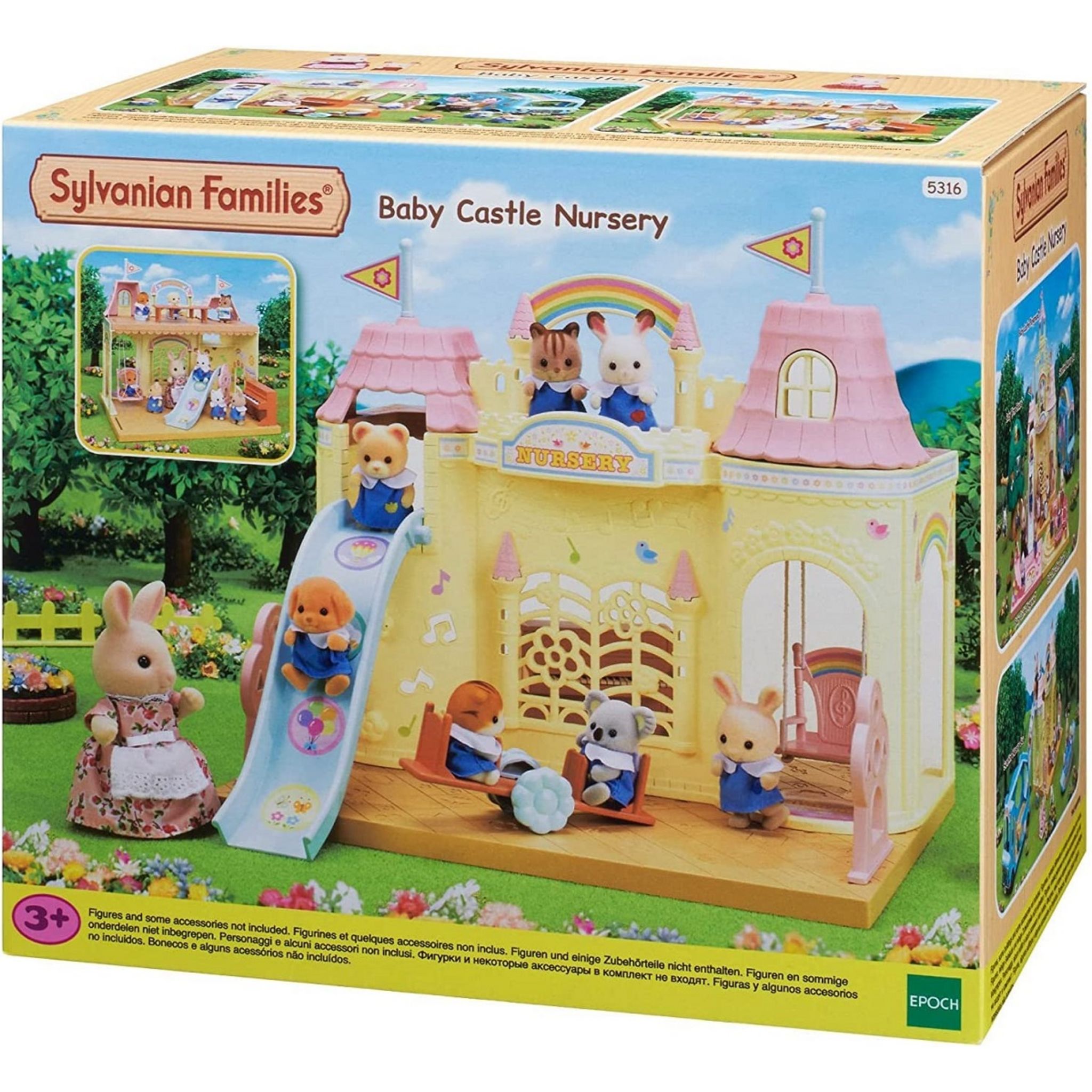 SYLVANIAN FAMILIES - 5015 - Le frere lapin chocolat et toilettes - Le