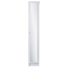 Colonne de salle de bain 1 porte 1 miroir  COCOONING (Blanc)