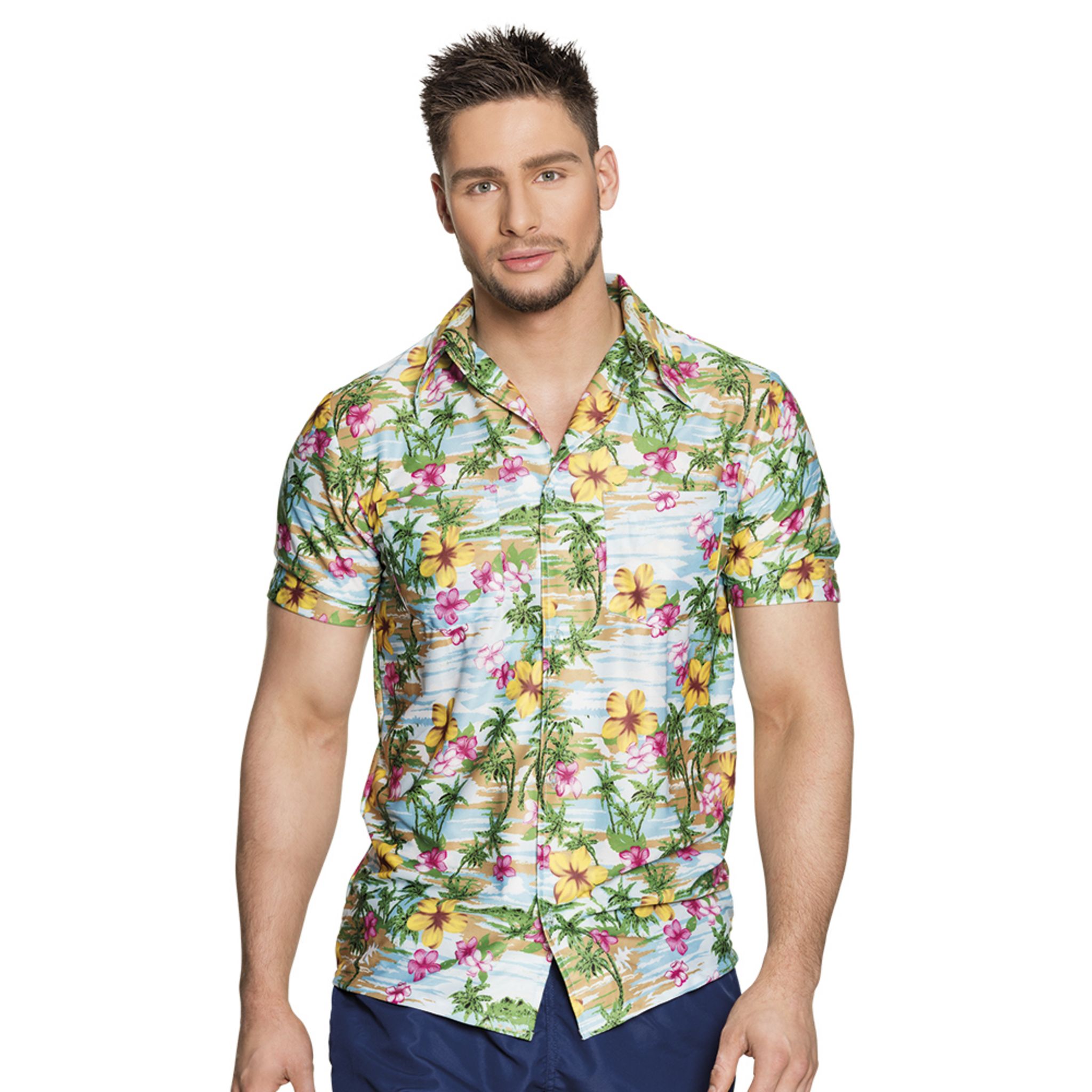 Chemise hawaienne shop pas cher