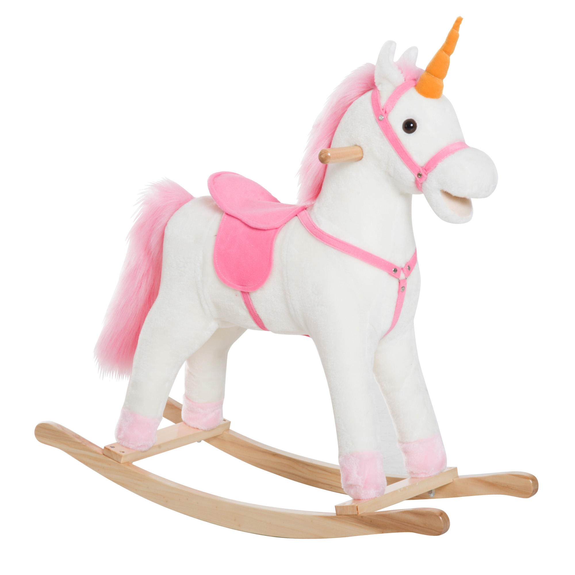 Jouet en peluche pour enfant à cheval licorne - Biens de consommation 