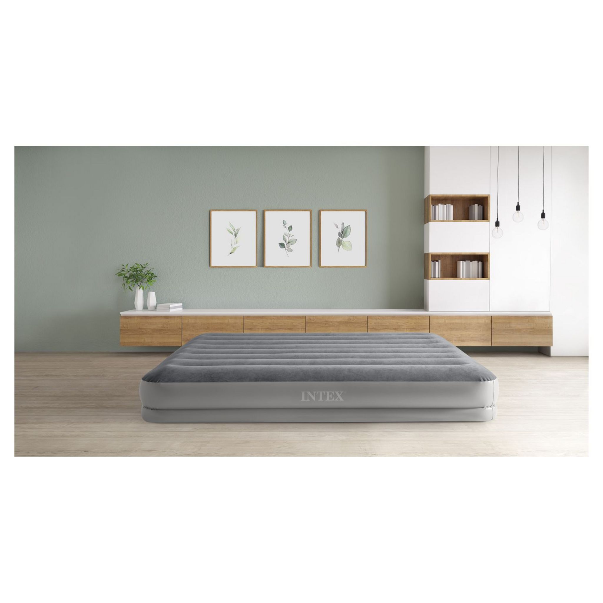 Intex Matelas gonflable 1 personne - 191 x 76 x 22 cm pas cher