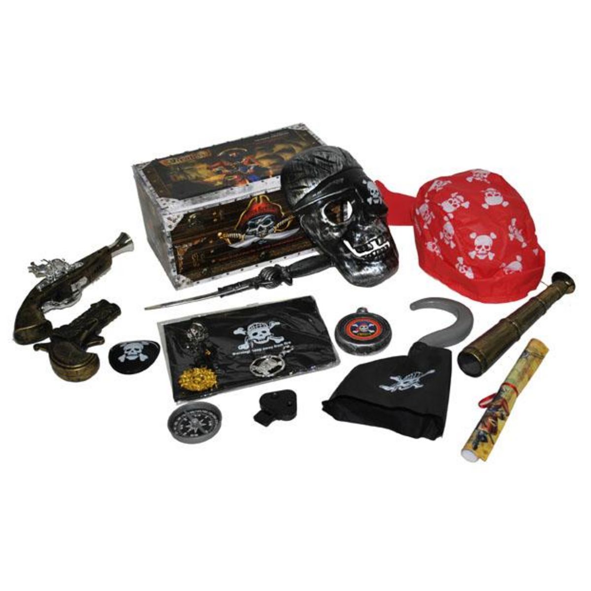 FUNNY FASHION Coffret de Pirate Enfant