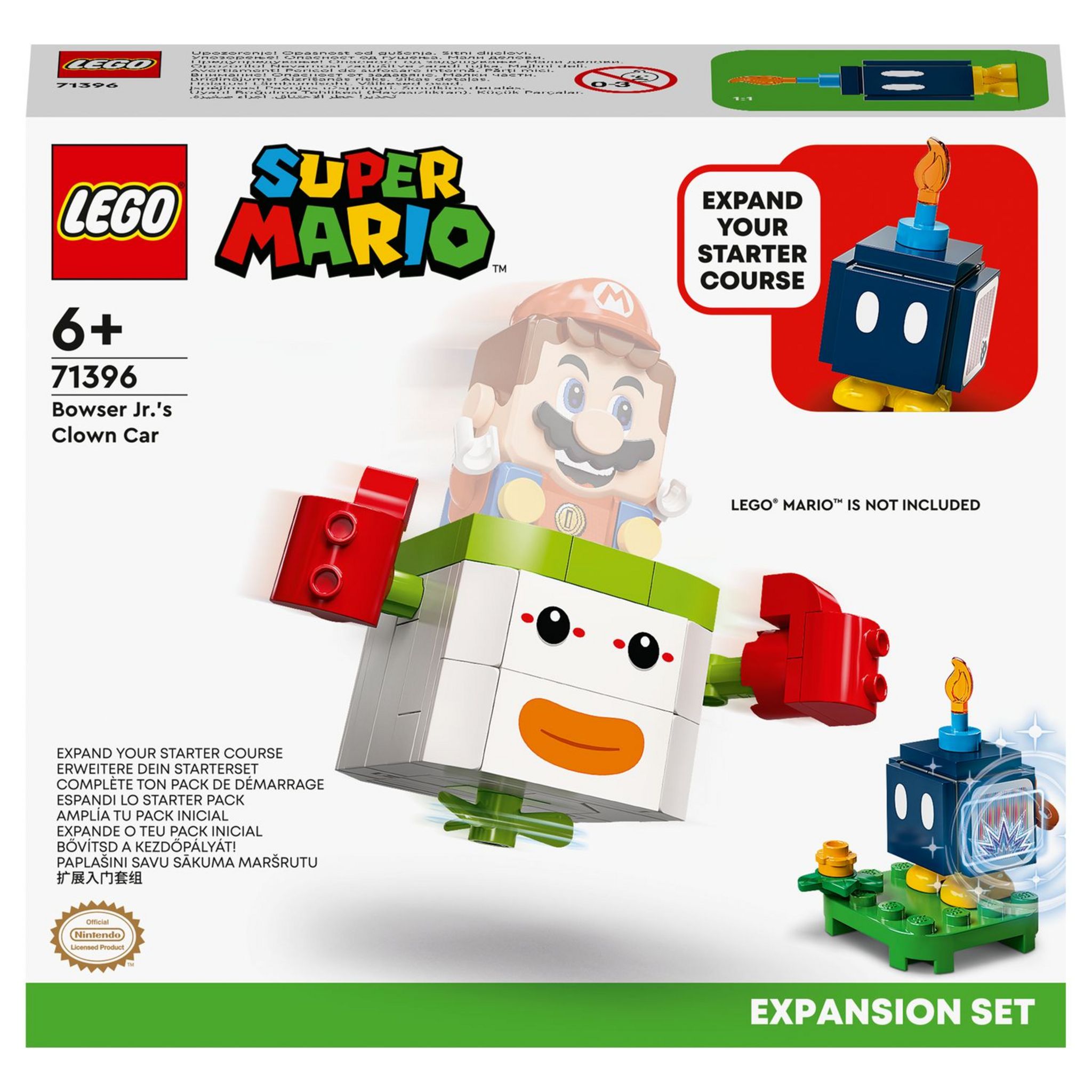 Lego 71390 super mario ensemble d'extension la destruction des reznors  jouet enfant 6 ans - La Poste