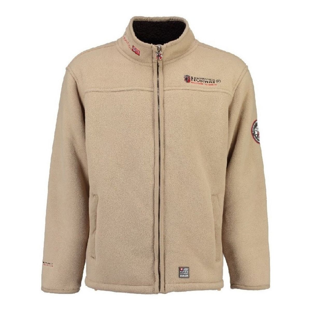 GEOGRAPHICAL NORWAY Veste Polaire Beige Gar on Geographical Norway