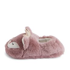 IN EXTENSO Chaussons chouette fille (Rose foncé)