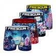 freegun lot de 4 boxers homme cyber punk