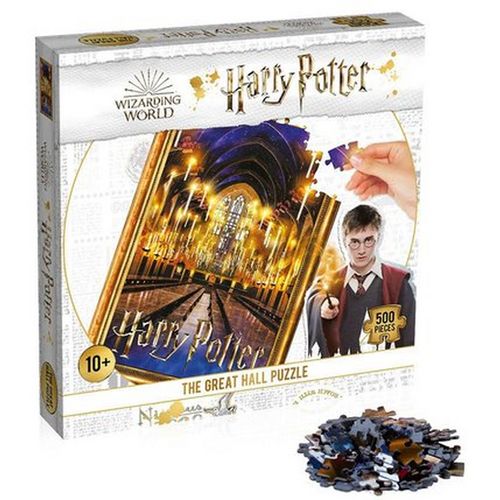 Puzzle 500 pièces La grande salle Harry Potter