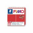 Fimo Pate fimo effet cuir 57g rouge
