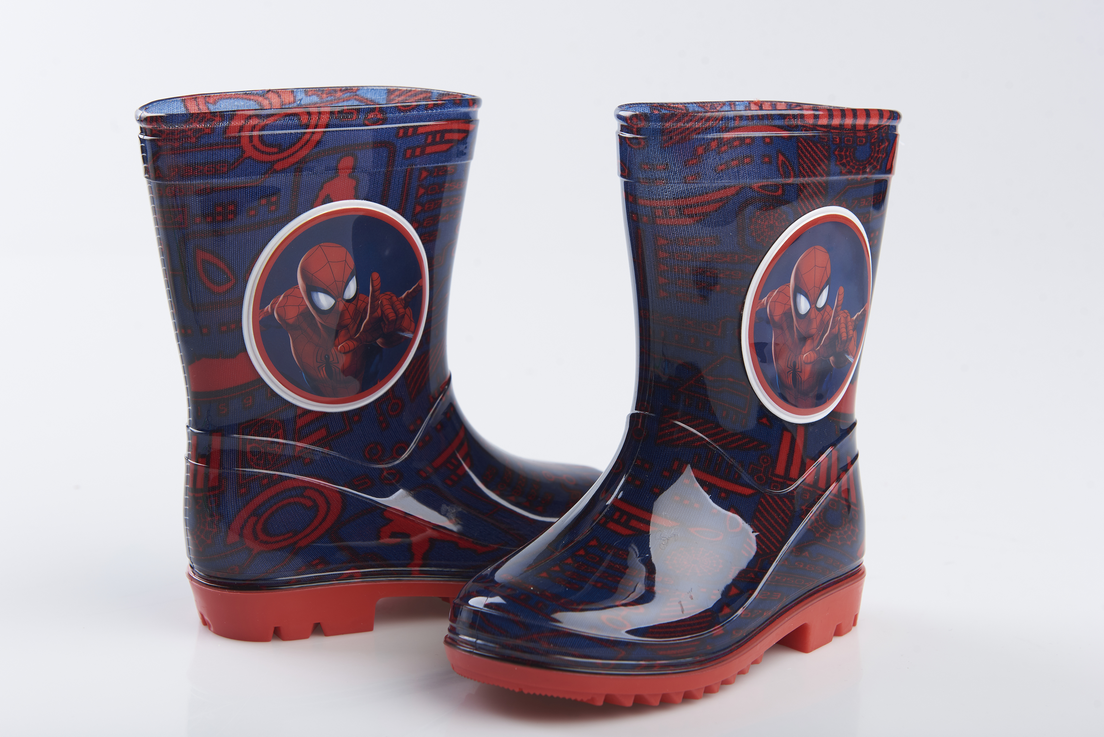 SPIDERMAN Bottes de pluie gar on du 24 au 35 pas cher Auchan