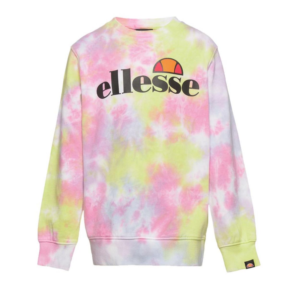 ELLESSE Sweat Rose Vert Fille Ellesse Tie Dye Siobhen pas cher