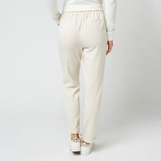 IN EXTENSO Pantalon molleton élastiqué blanc femme (beige clair)