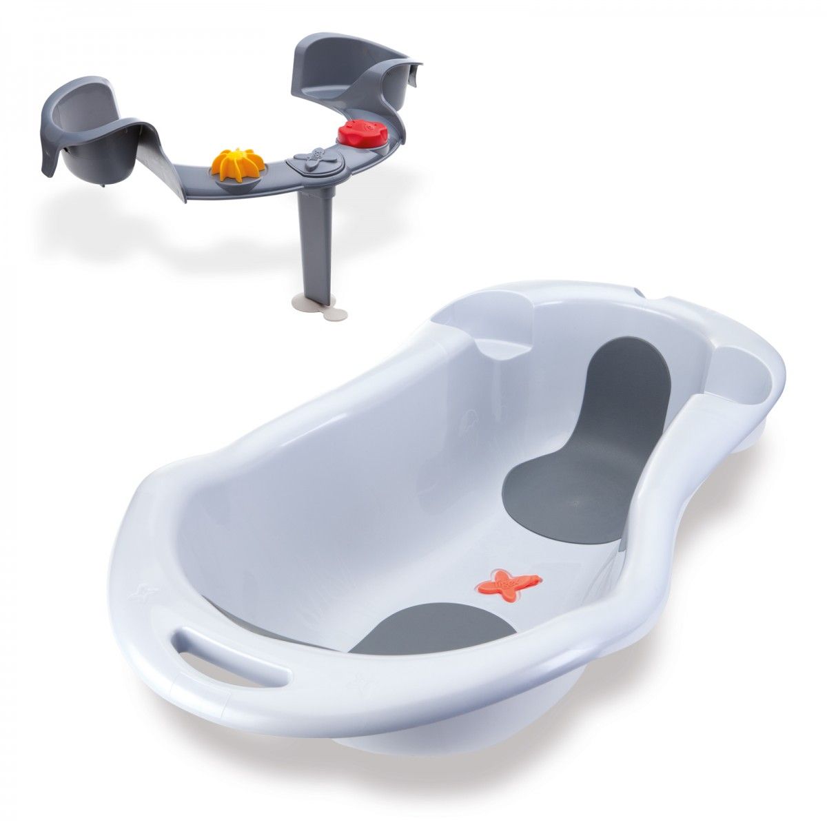 Tigex Baignoire Bebe Anatomy Et Son Anneau De Bain Clipsable Pas Cher A Prix Auchan