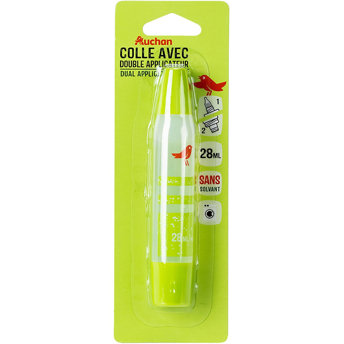 Colle forte avec double applicateur - Sans Solvants - Colles