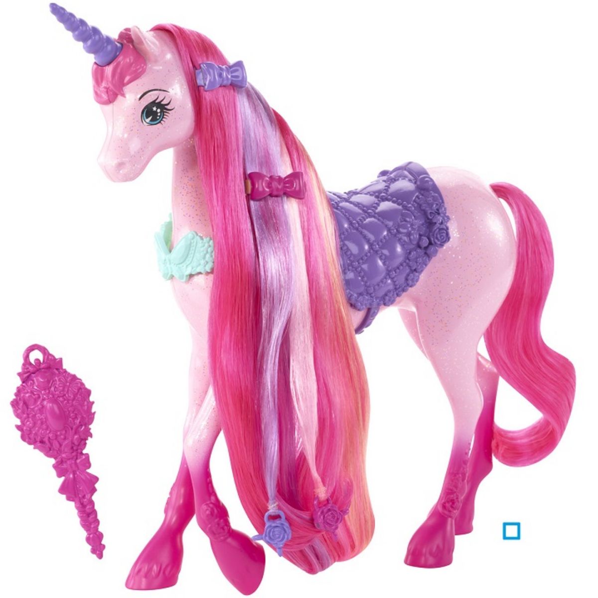 MATTEL Barbie licorne chevelure pas cher 