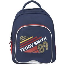 TEDDY SMITH Sac à dos 2 compartiments bleu et rouge