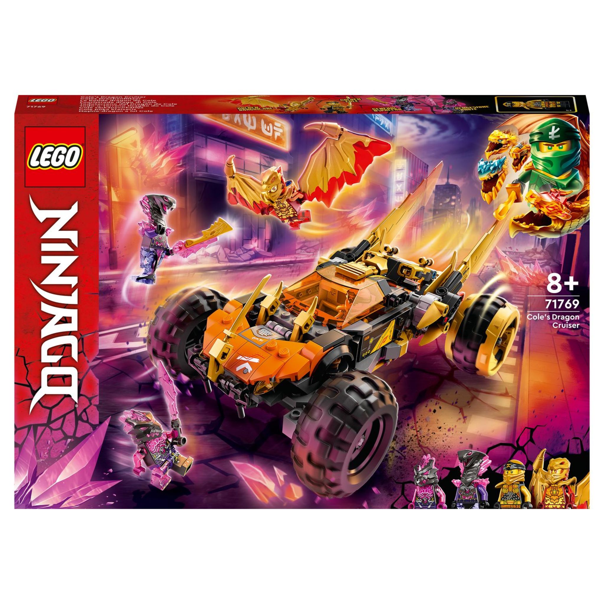 LEGO NINJAGO 71796 - Le Dragon Élémentaire contre le Robot de  l'Impératrice, Grand Jouet de Construction avec Figurines et 6  Minifigurines Ninja pas cher 