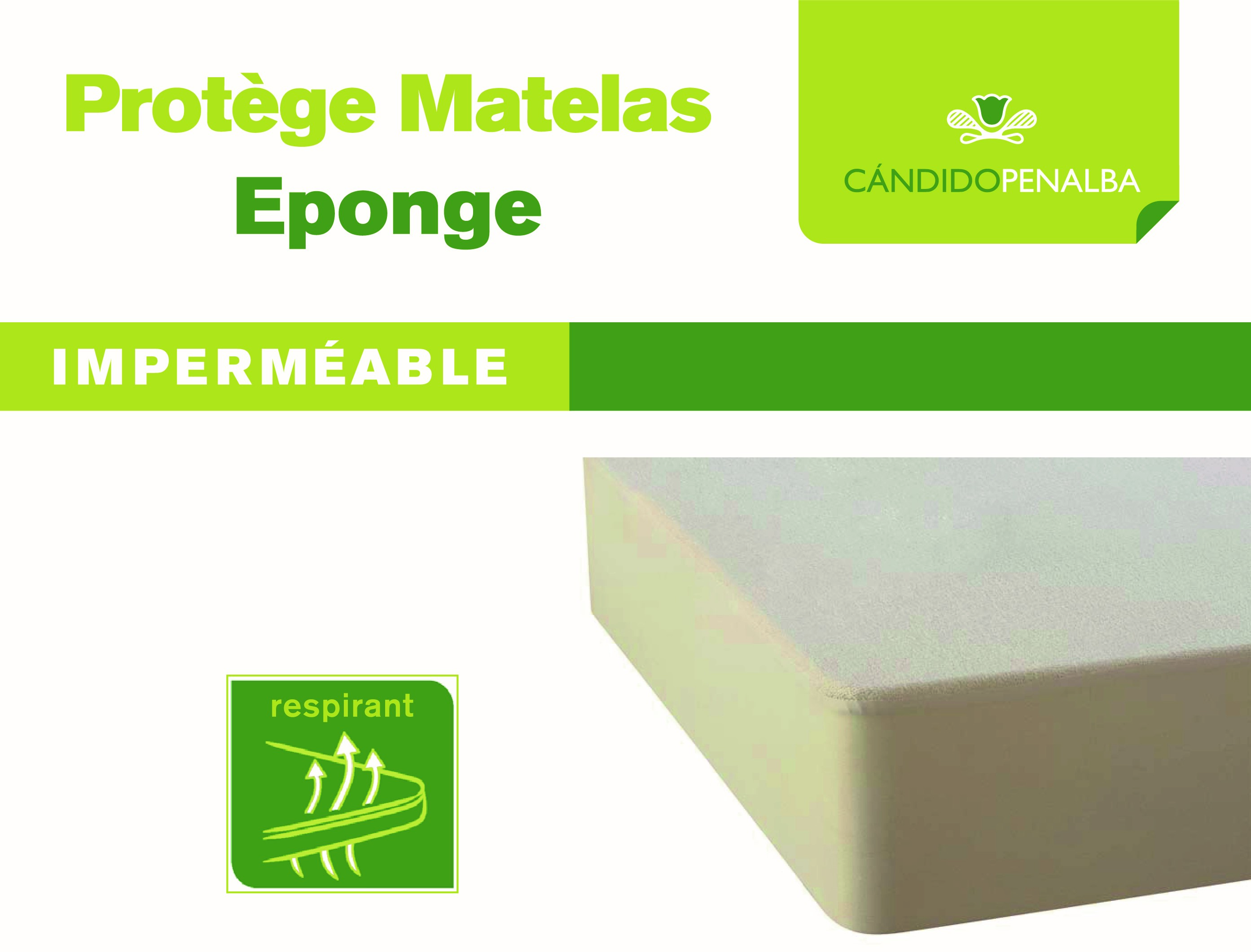 Protège Matelas Eponge Bouclette Imperméable, alèse forme plateau -  Rafinatex Rafinatex