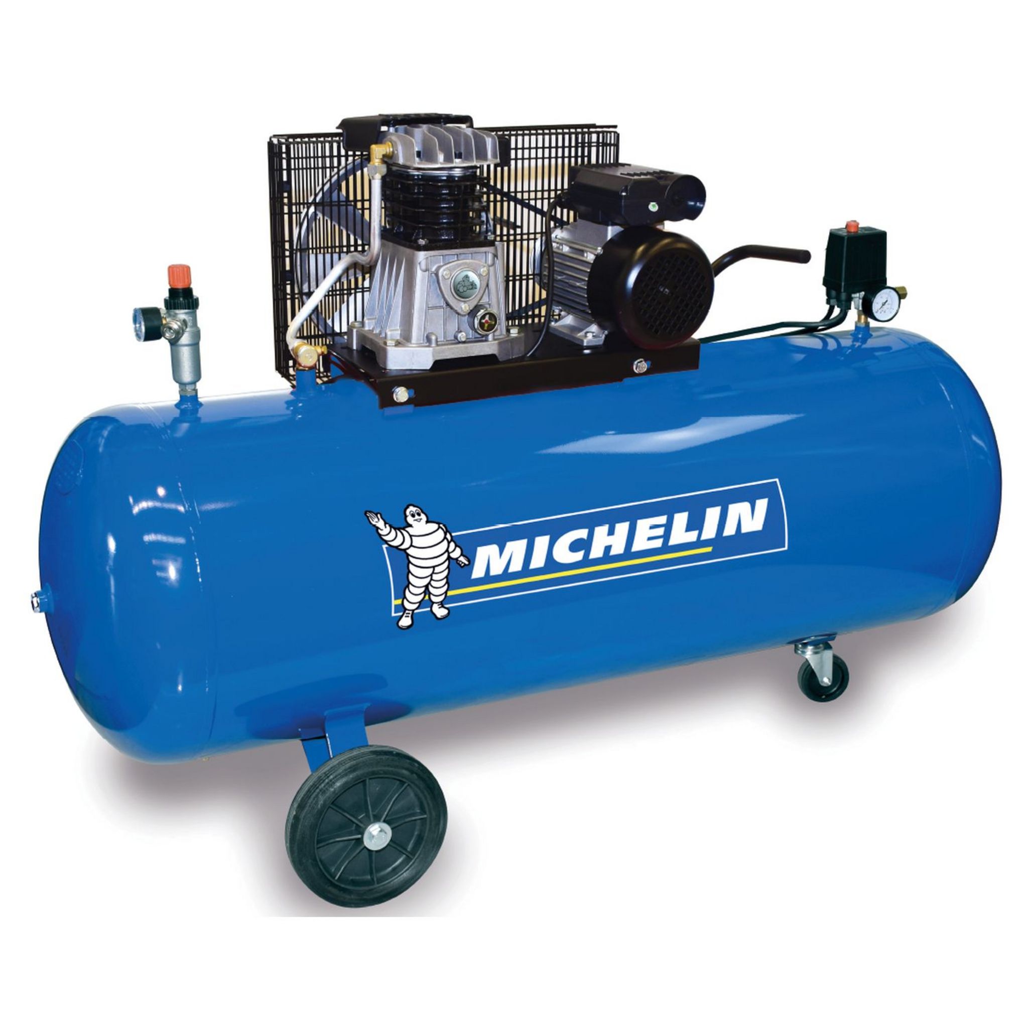 Compresseur MICHELIN MCX200/415 Cuve 200L Débit 295L/min 10bars - le Club