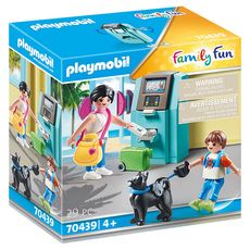 PLAYMOBIL 70439 - Family Fun - Vacanciers et distributeur automatique