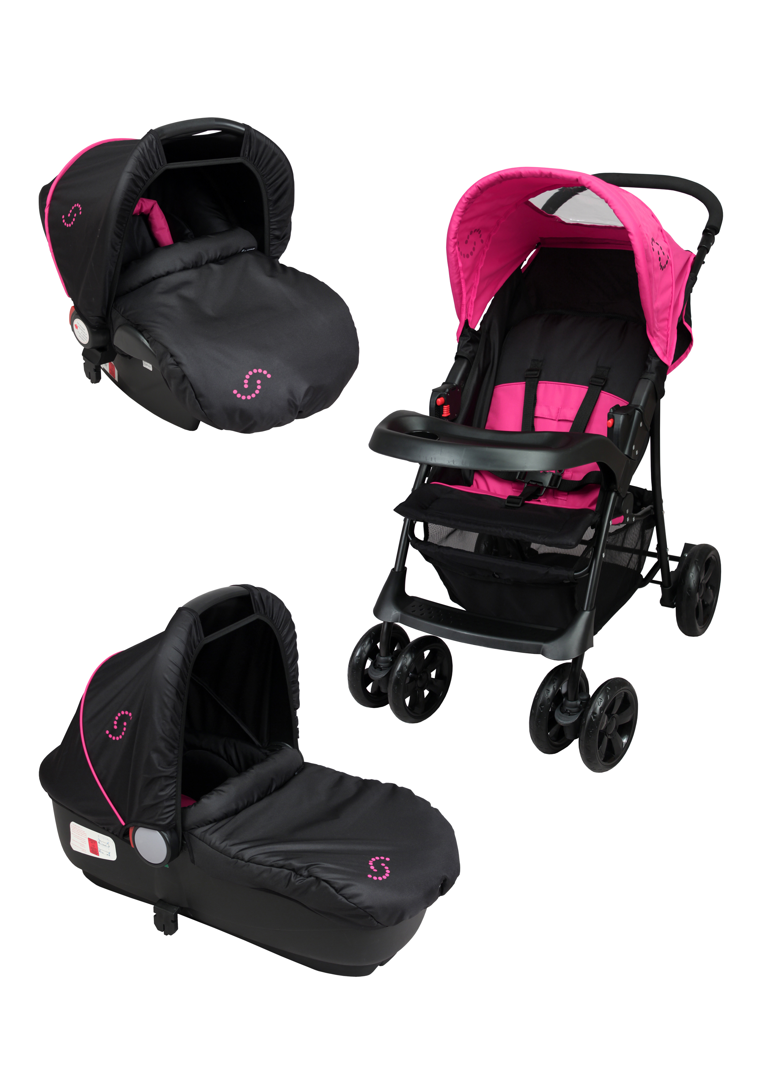 Poussette trio bambikid on sale