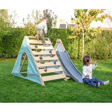 Aire de jeux b b avec toboggan Bois H91cm OLYMPIC HERCULE