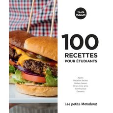 Marabout Livre de cuisine 100 recettes pour etudiants