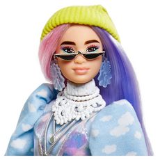 BARBIE Poupée Barbie - Barbie Extra Bonnet Vert