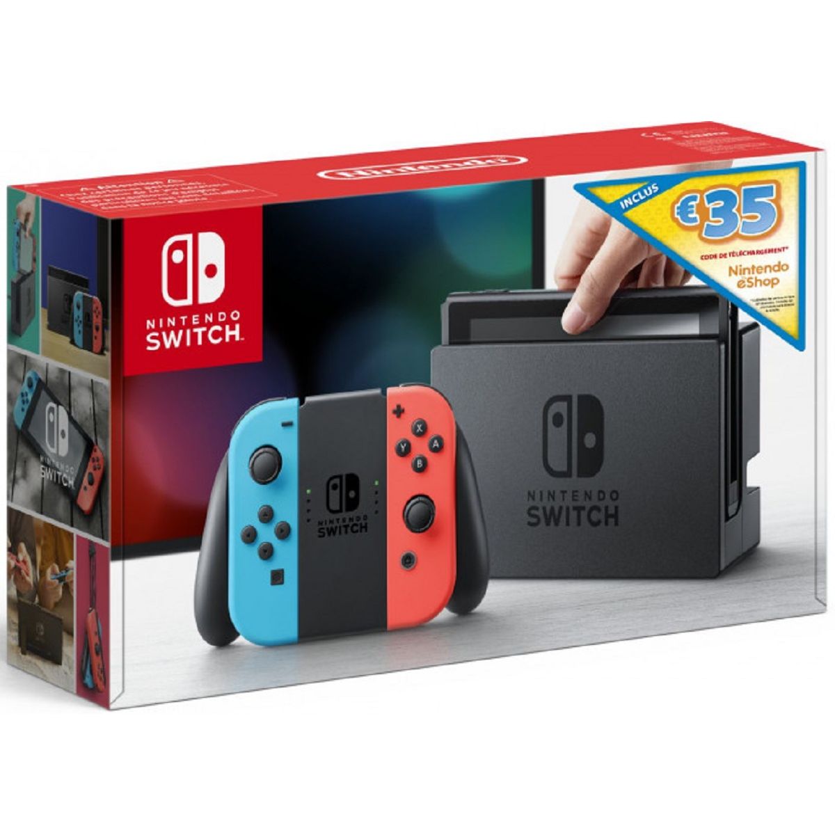 Auchan : Console Nintendo Switch + 4 jeux à 359,99 €