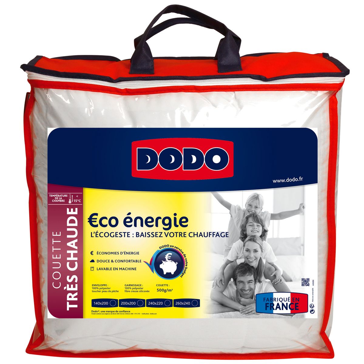 DODO Couette très chaude en microfibre DODO Eco Énergie pas cher ...