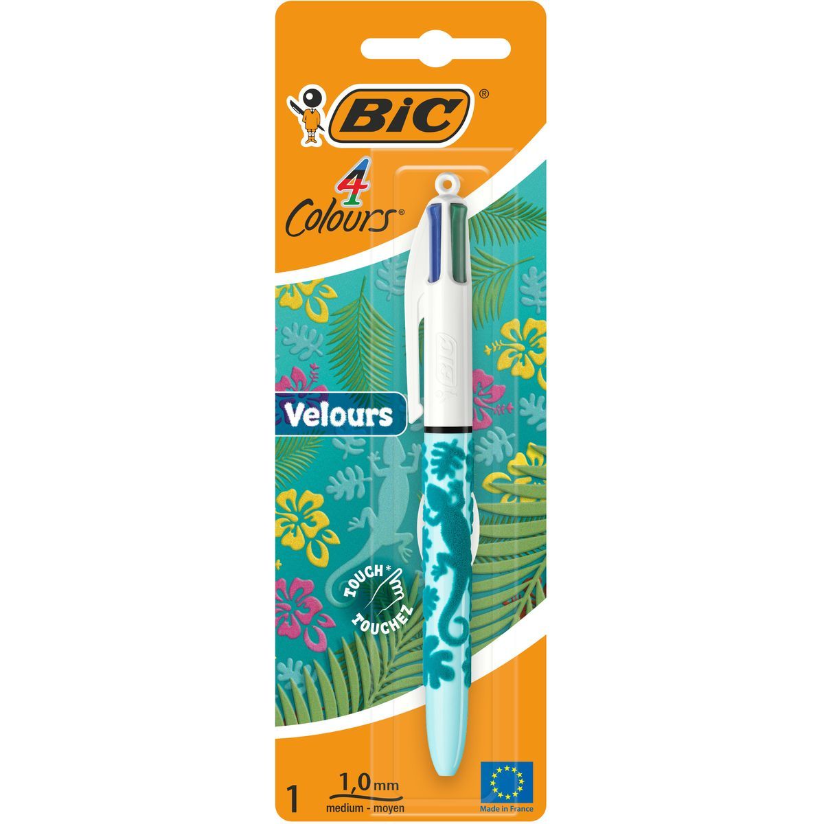 Stylo Bic® 4 Couleurs Publicitaire, Mini Bille