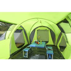 Tente de camping familiale forme Dome 8 places Torino - Kingcamp - Tout inclus + sac de transport