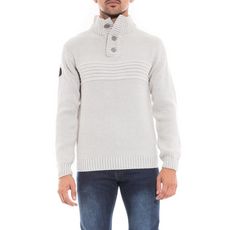 Ritchie pull col montant lookeo (Gris)