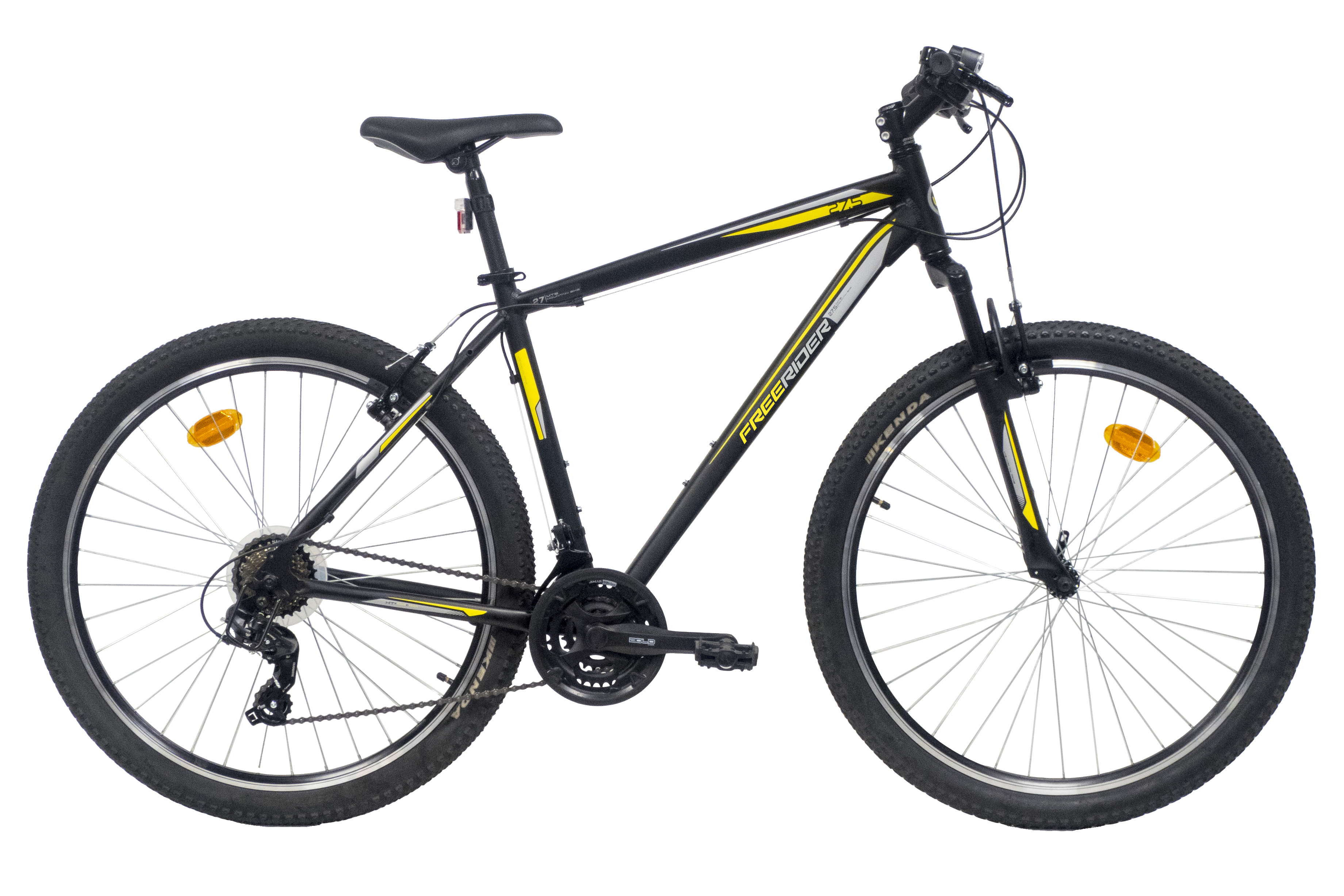 VTT 27 5 Rigide Alu Homme Freerider 21 vitesses Fourche