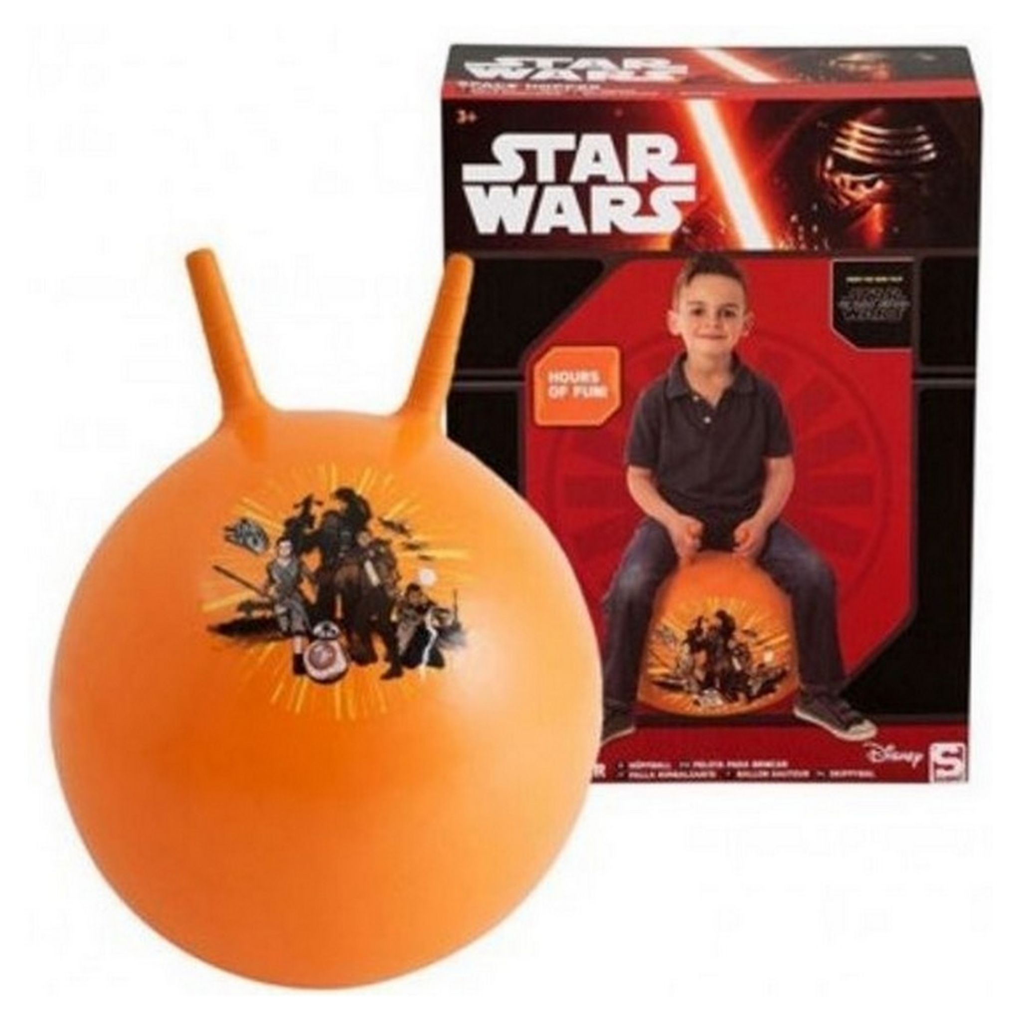 Ballon sauteur Star Wars pogo enfant balle rebondissante pas cher 