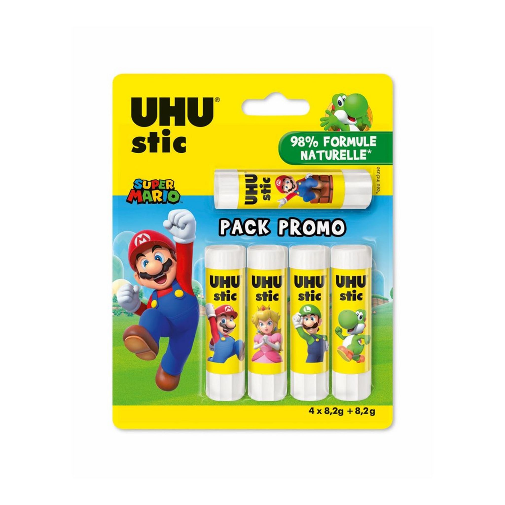 Pack 18 bâtons de colle Uhu 8,2 g + 6 offerts sur