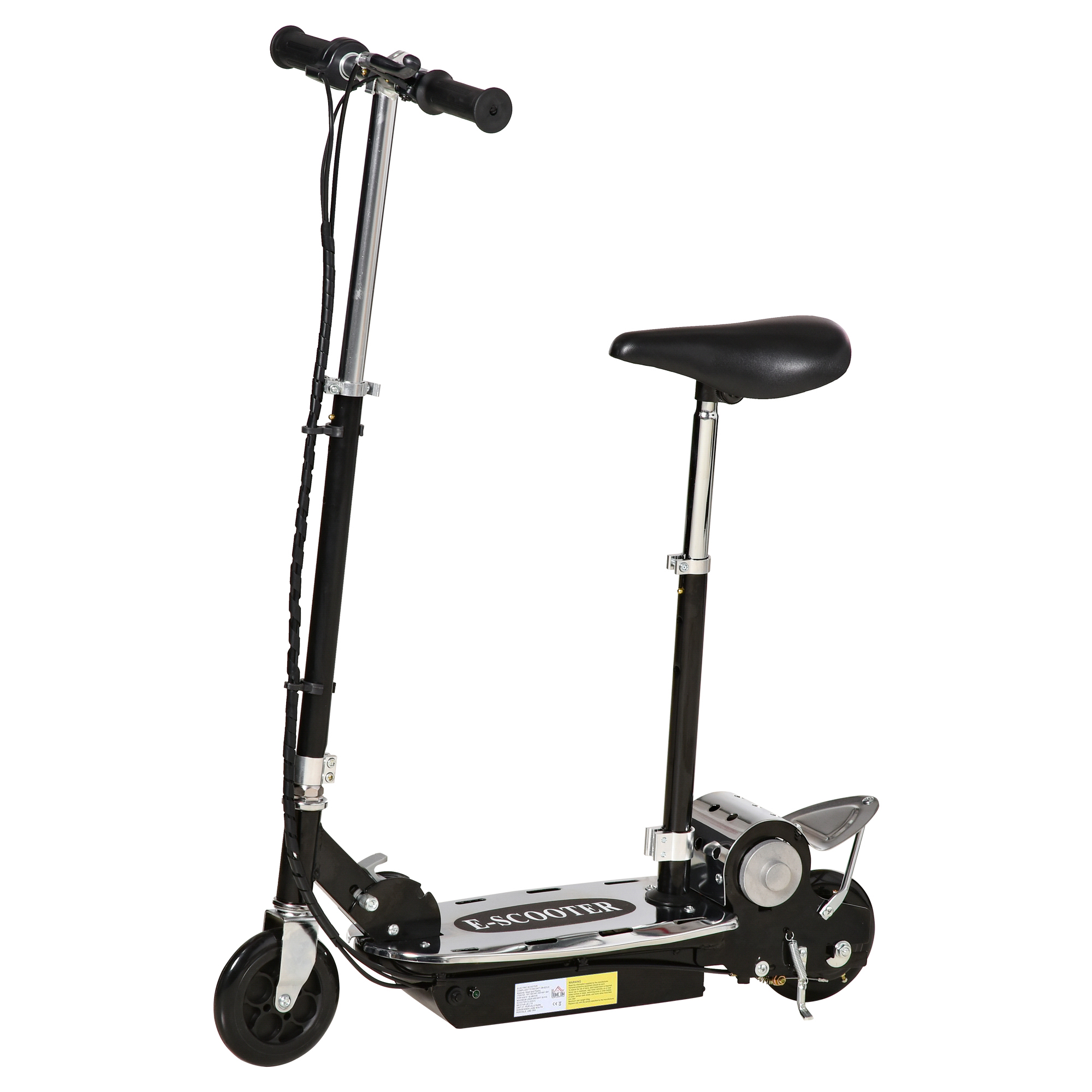 Trottinette électrique 120 W pliable pour enfant 7-14 ans 12 Km/h max.  autonomie 10 Km max. noir au meilleur prix