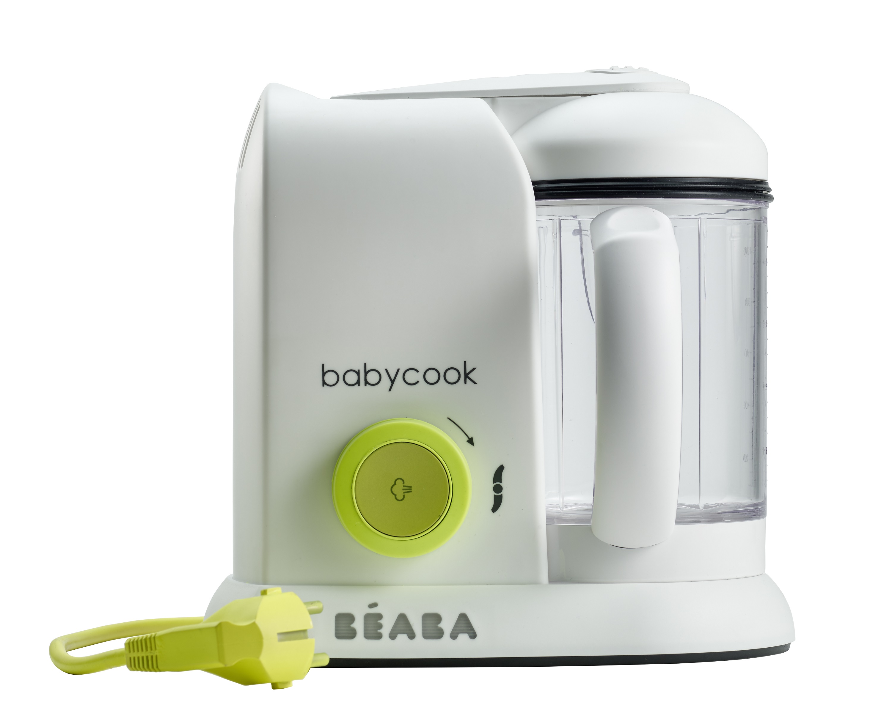 BEABA, Babycook express, robot bébé, 4 en 1 mixeur-cuiseur, terre d'argile