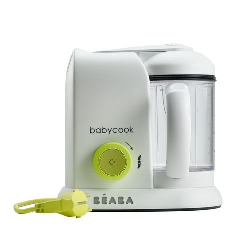 Cuiseur vapeur - mixeur pour bébé BabyCook® néon