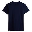 INEXTENSO T-shirt marine en coton homme Made in France. Coloris disponibles : Bleu