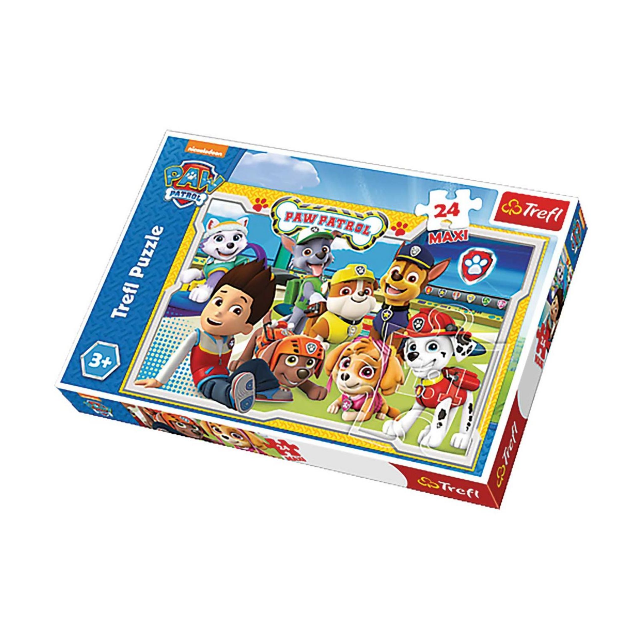 Promo PAT' PATROUILLE MON GRAND LIVRE PUZZLE chez Auchan