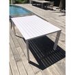 GIvex Table de jardin en aluminium rectangle ou carré MANUELA