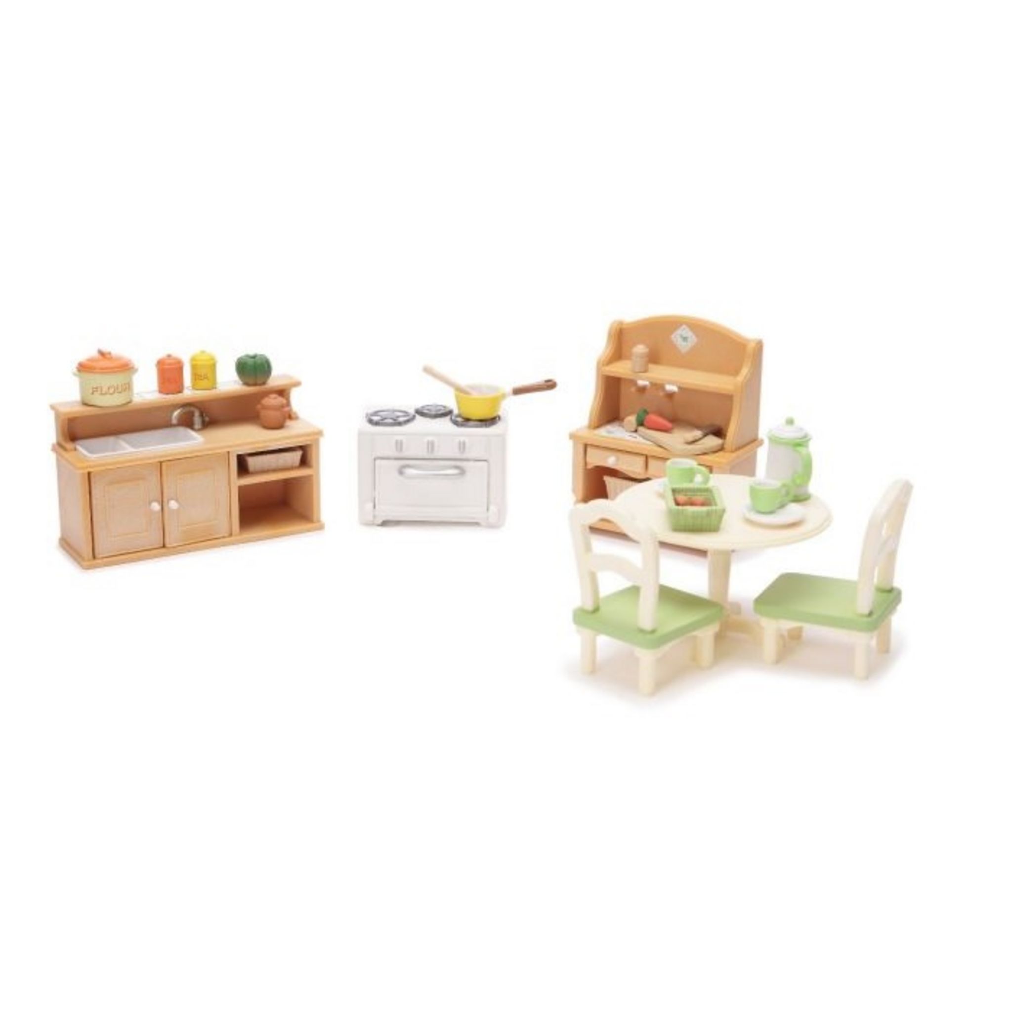 Sylvanian Families - 5222 - La cuisine aménagée - les Prix d'Occasion ou  Neuf