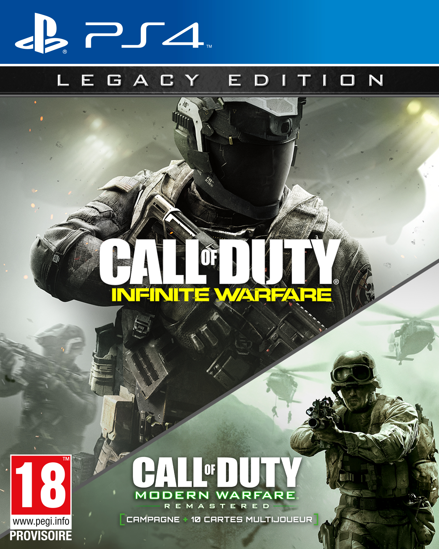 Call Of Duty Infinite Warfare Edition Legacy Ps4 Pas Cher A Prix Auchan