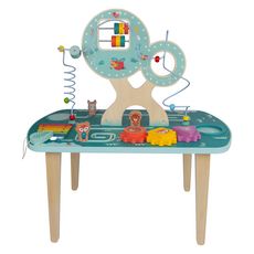 One Two Fun Table D Activite En Bois Pas Cher A Prix Auchan