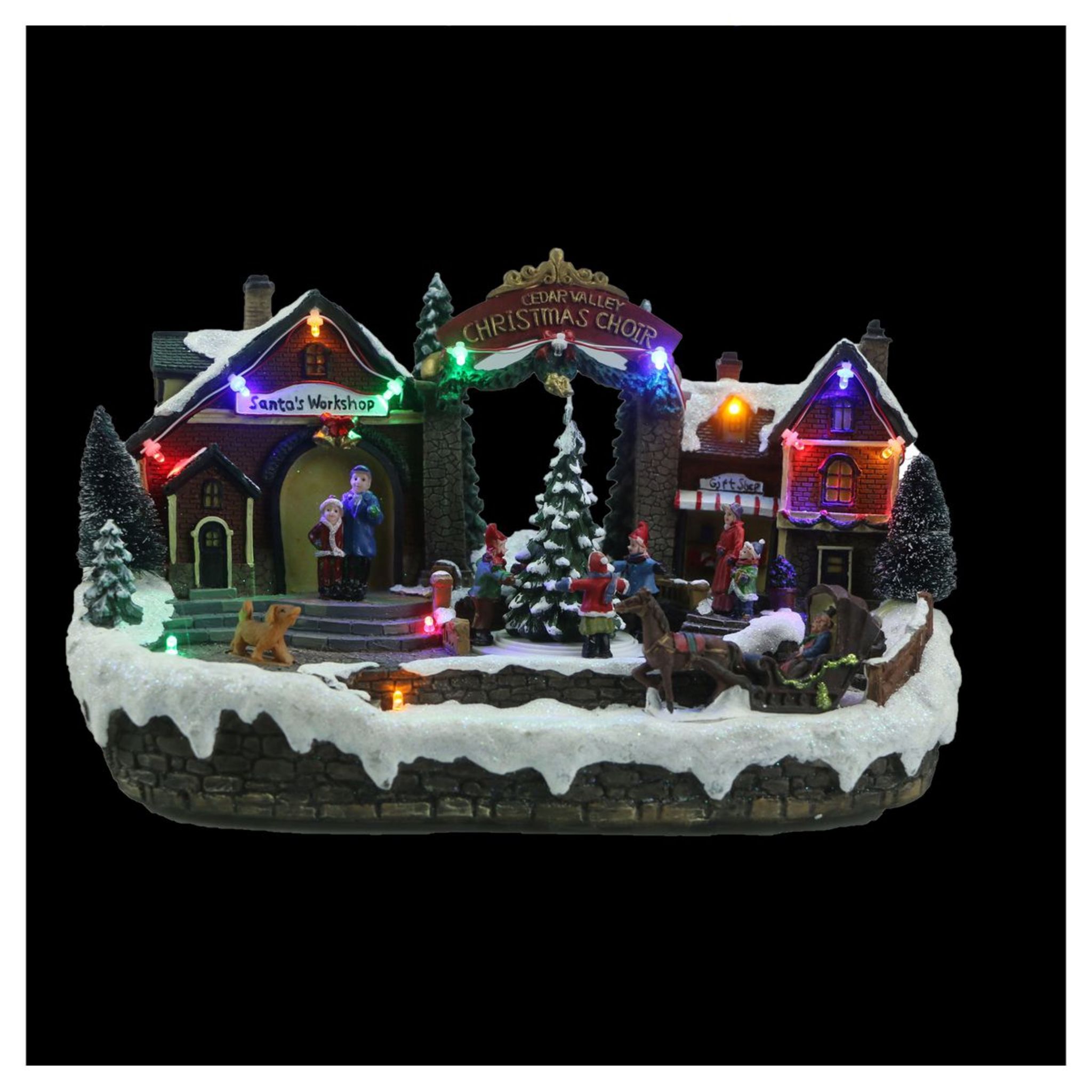 Maison De Noel Miniature Pas Cher Ventana Blog