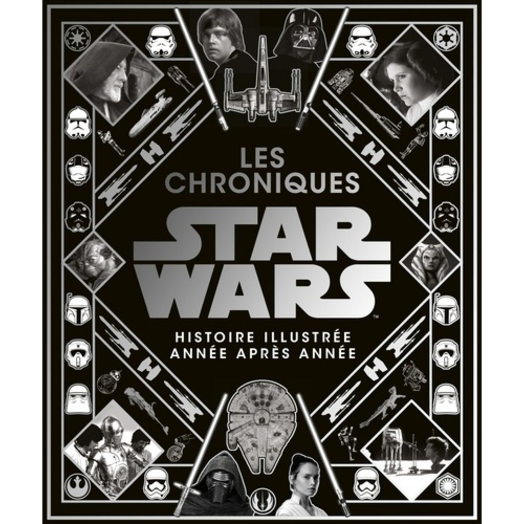 Caractéristique De La Marche De Star Wars LES CHRONIQUES STAR WARS. L'HISTOIRE ILLUSTREE ANNEE APRES ANNEE, Harland  Sarah pas cher à prix Auchan