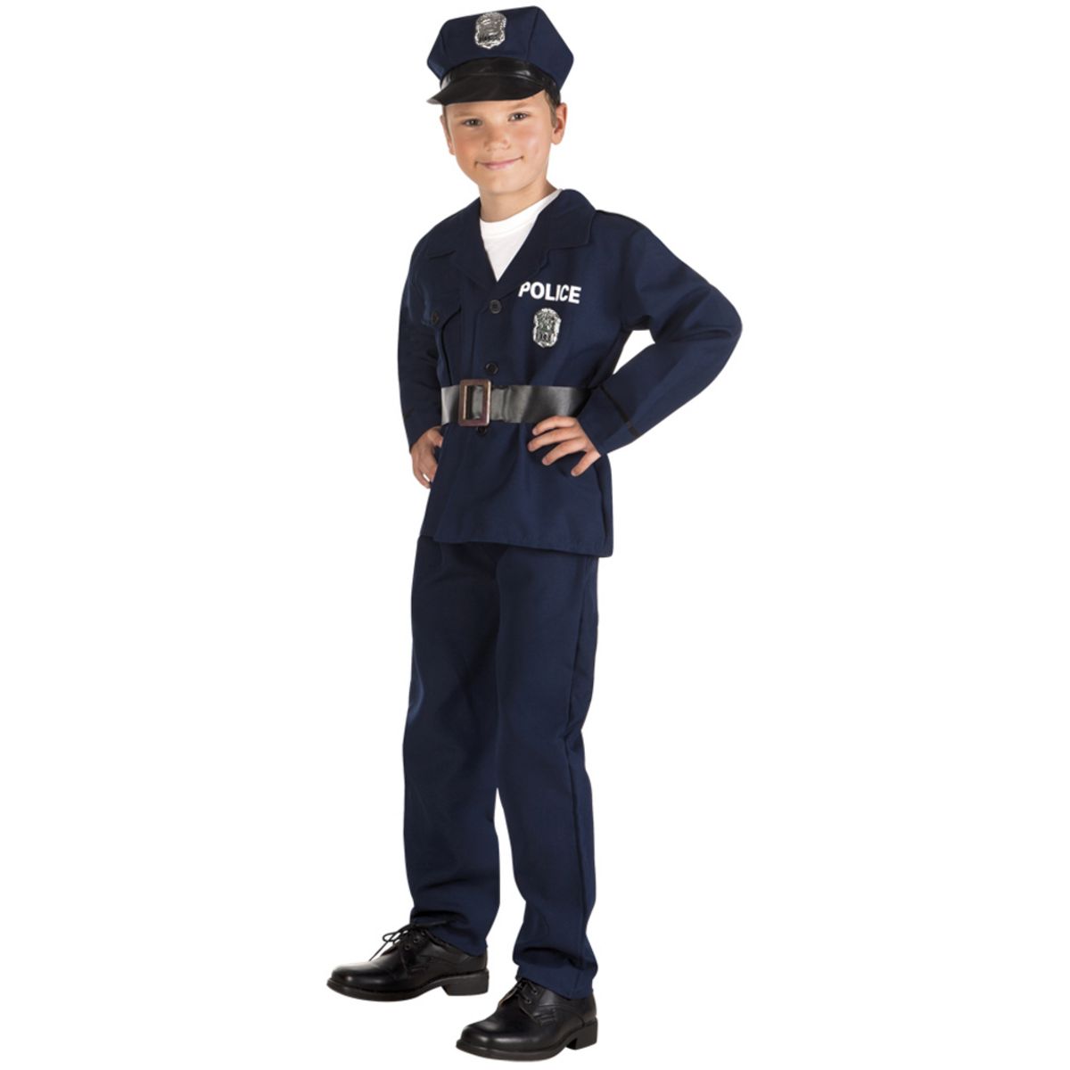 Boland Déguisement Petit Policier - Enfant - 10/12 ans (140 à 152 cm)