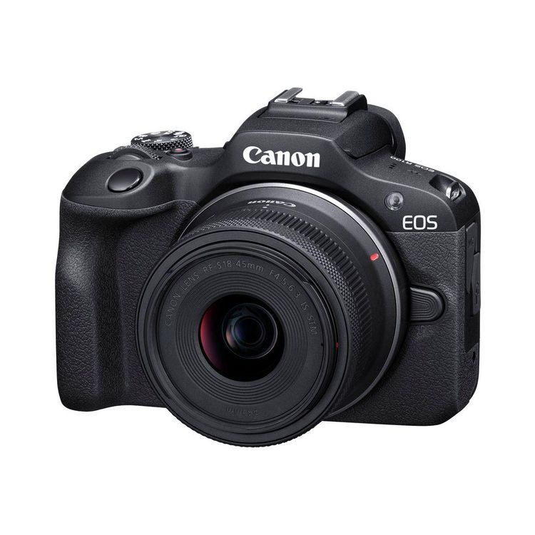 Appareil photo hybride Canon EOS R100 + objectif RF-S 18-45mm F4.5-6.3 IS  STM dans Appareils photo wifi — Boutique Canon France