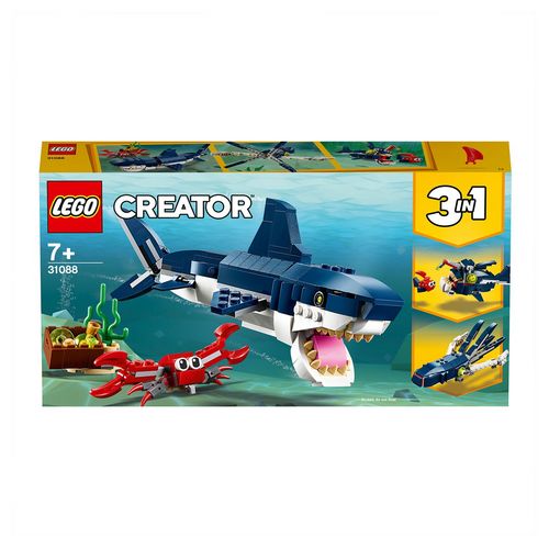 Creator 31088 - Les créatures sous-marines 3 en 1