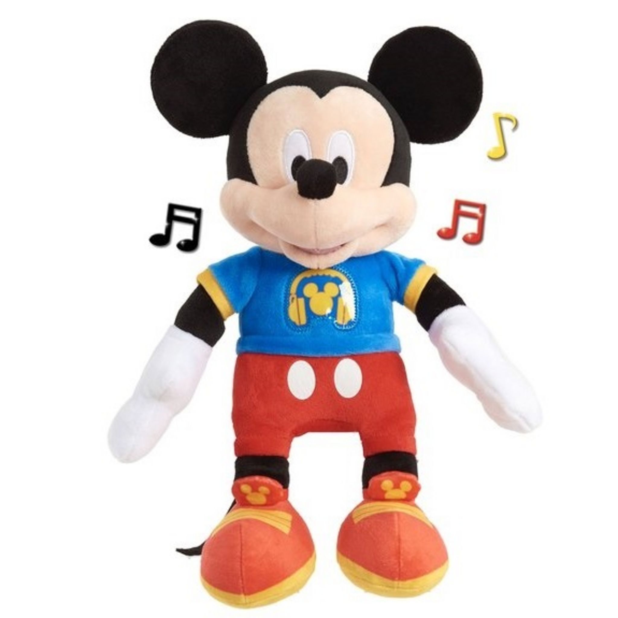 SIMBA Peluche Mickey Scintillant Disney 100ème Anniversaire 35 cm pas cher  